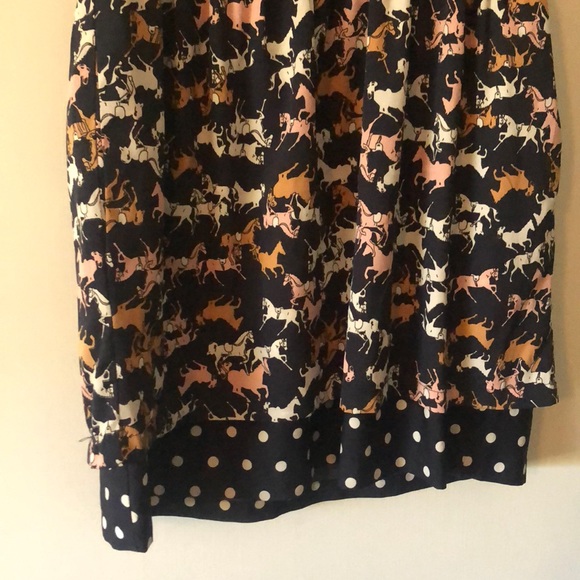 Porridge Horse Print Dress - Picture 3 of 7